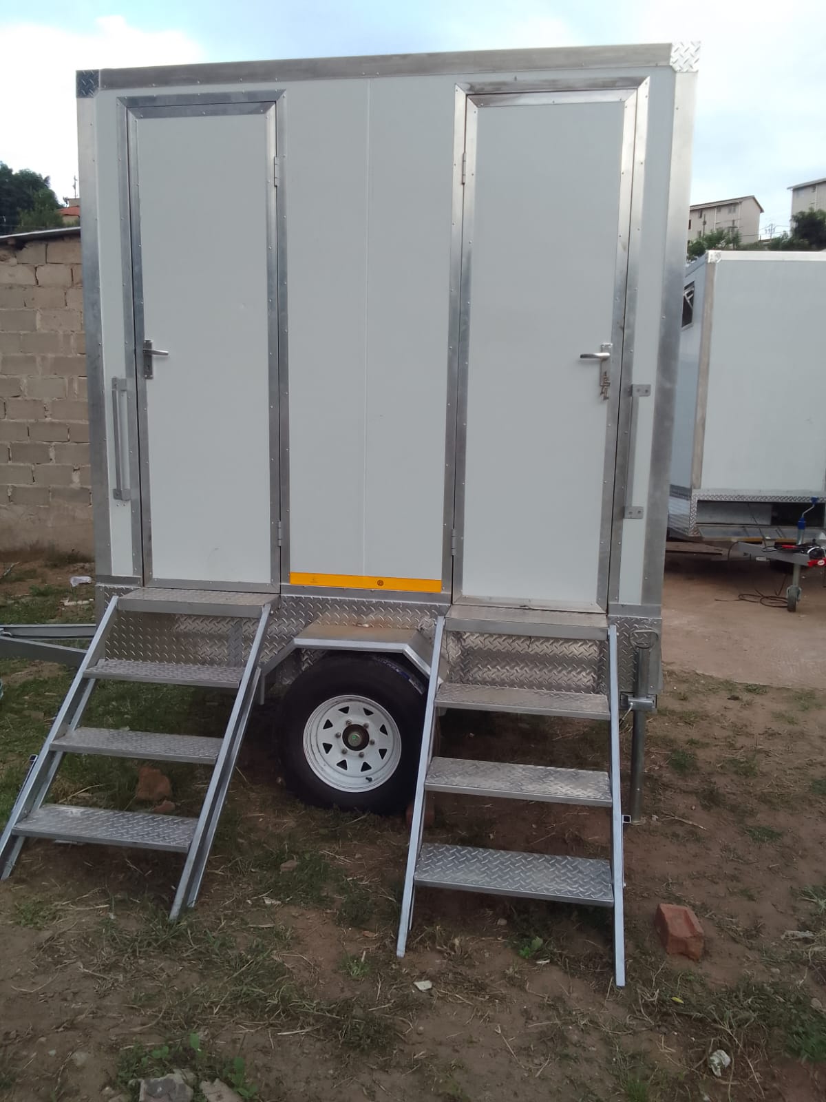 Nkhala project photo: vip trailer with access steps